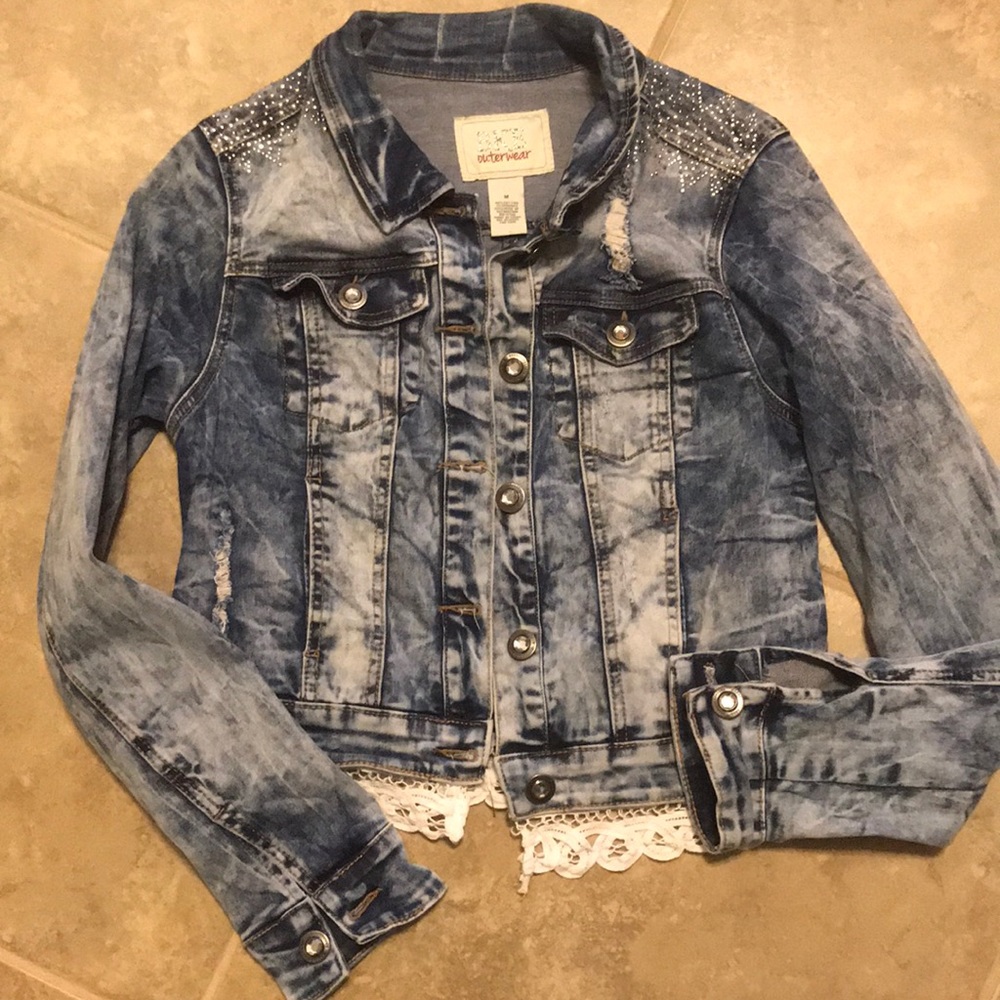 Bke jean jacket medium